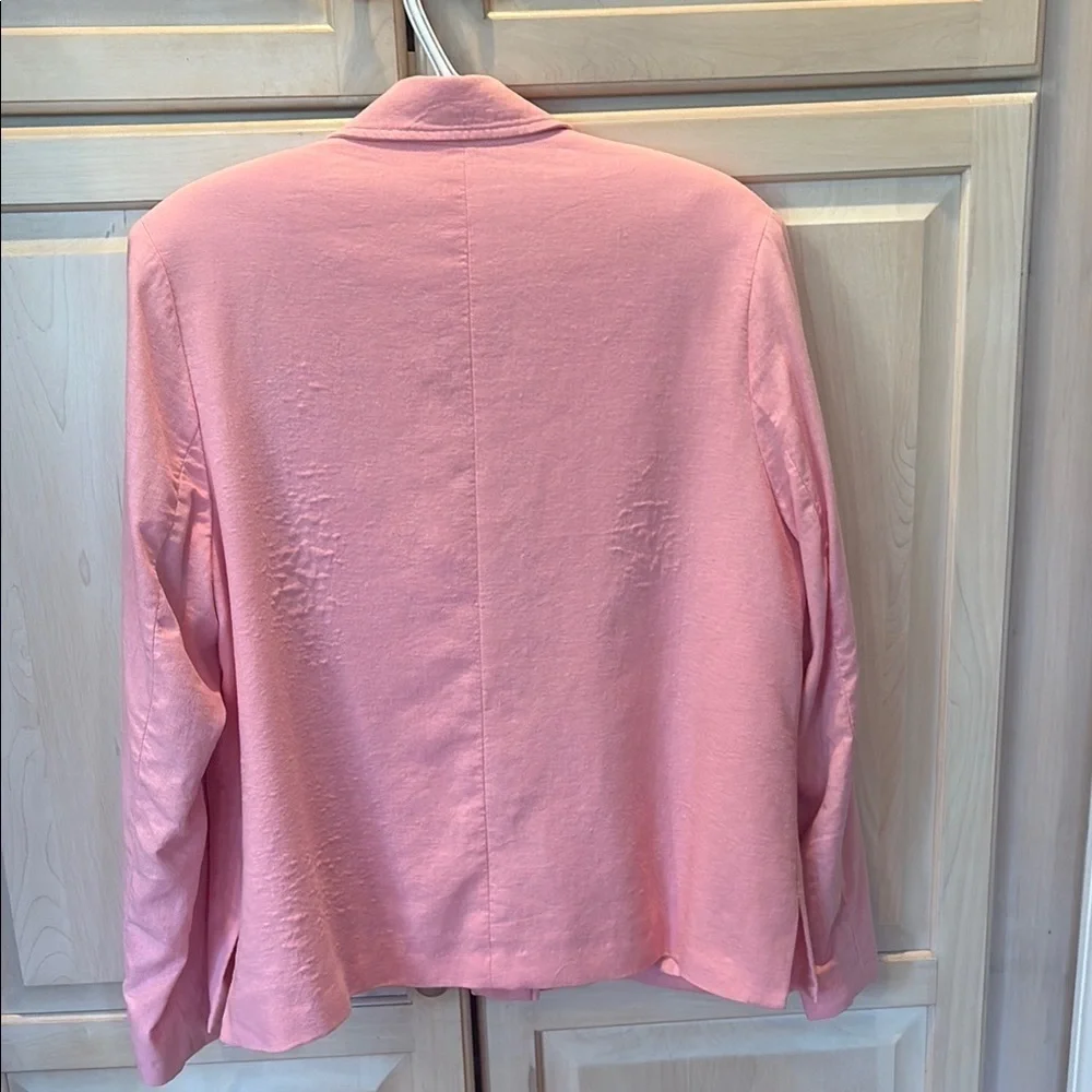 Appleseed's Soft Pink Blazer Women’s Size 18 Petite | Plus Size
